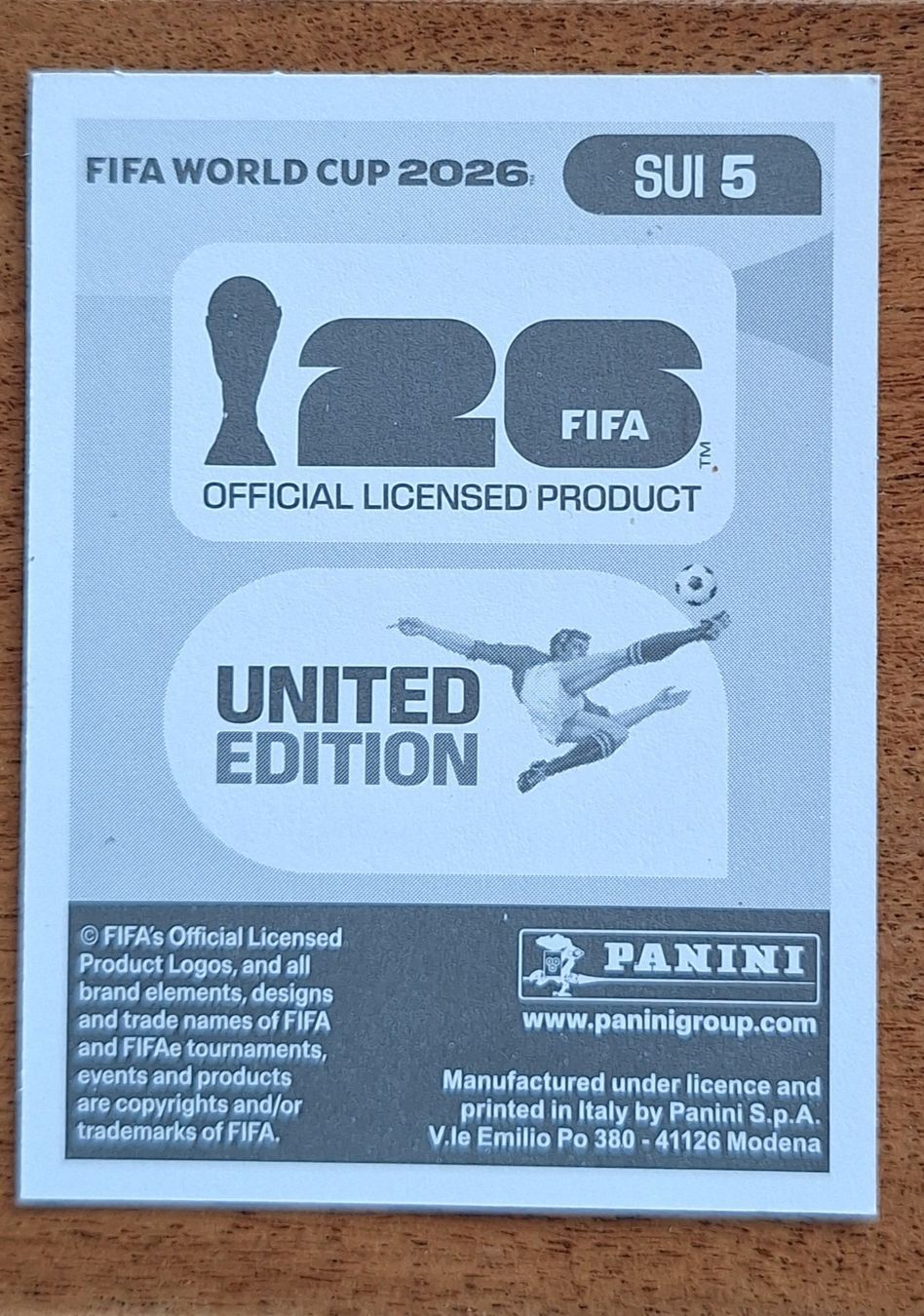 Panini Carte collezionabili: Panini Ricardo Rodriguez SUI 5 – Nuovo (secondo la descrizione) da Romanens venduto da Crocette 1