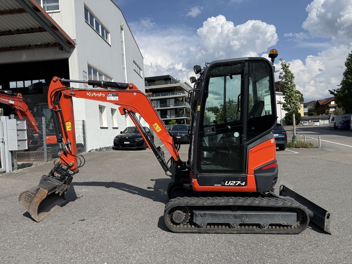 Kubota Escavatori: Bagger Kubota U27-4 HI – Usato da Sempach Station venduto da Gosler86 1