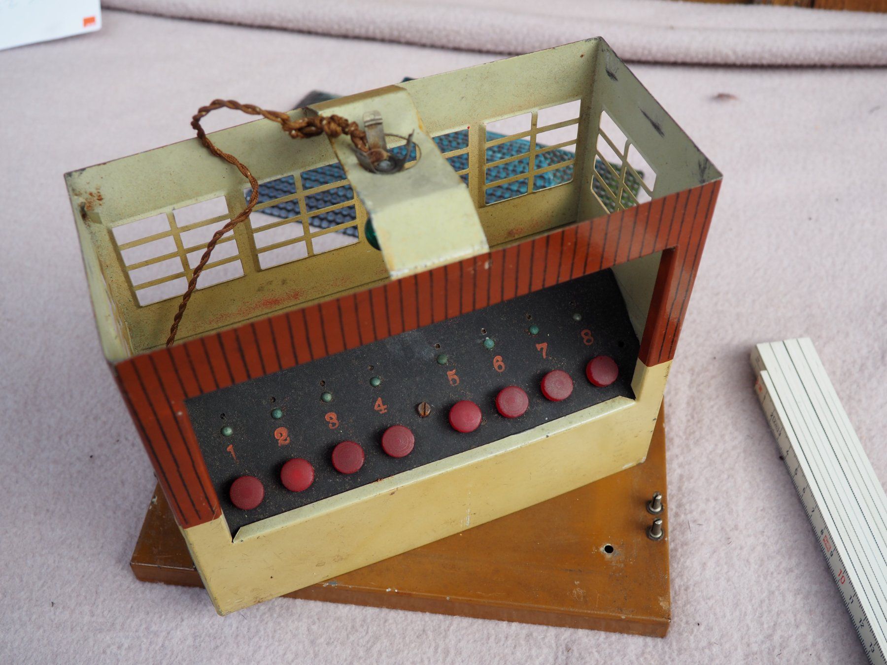 Märklin Modellini di ferrovie: Märklin Stellwerk, Spur 0 – Difettoso da Schänis venduto da Lobelie1 5
