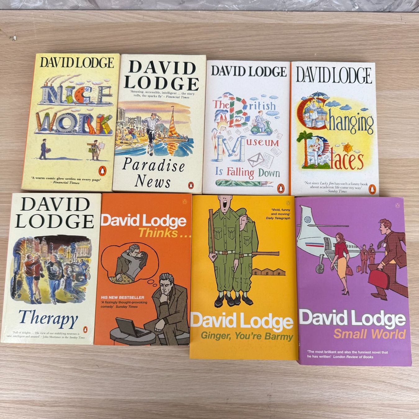 Bücher: Lot de 8 Romans de David Lodge – Gebraucht aus Thônex von Suisse.Shopping 1