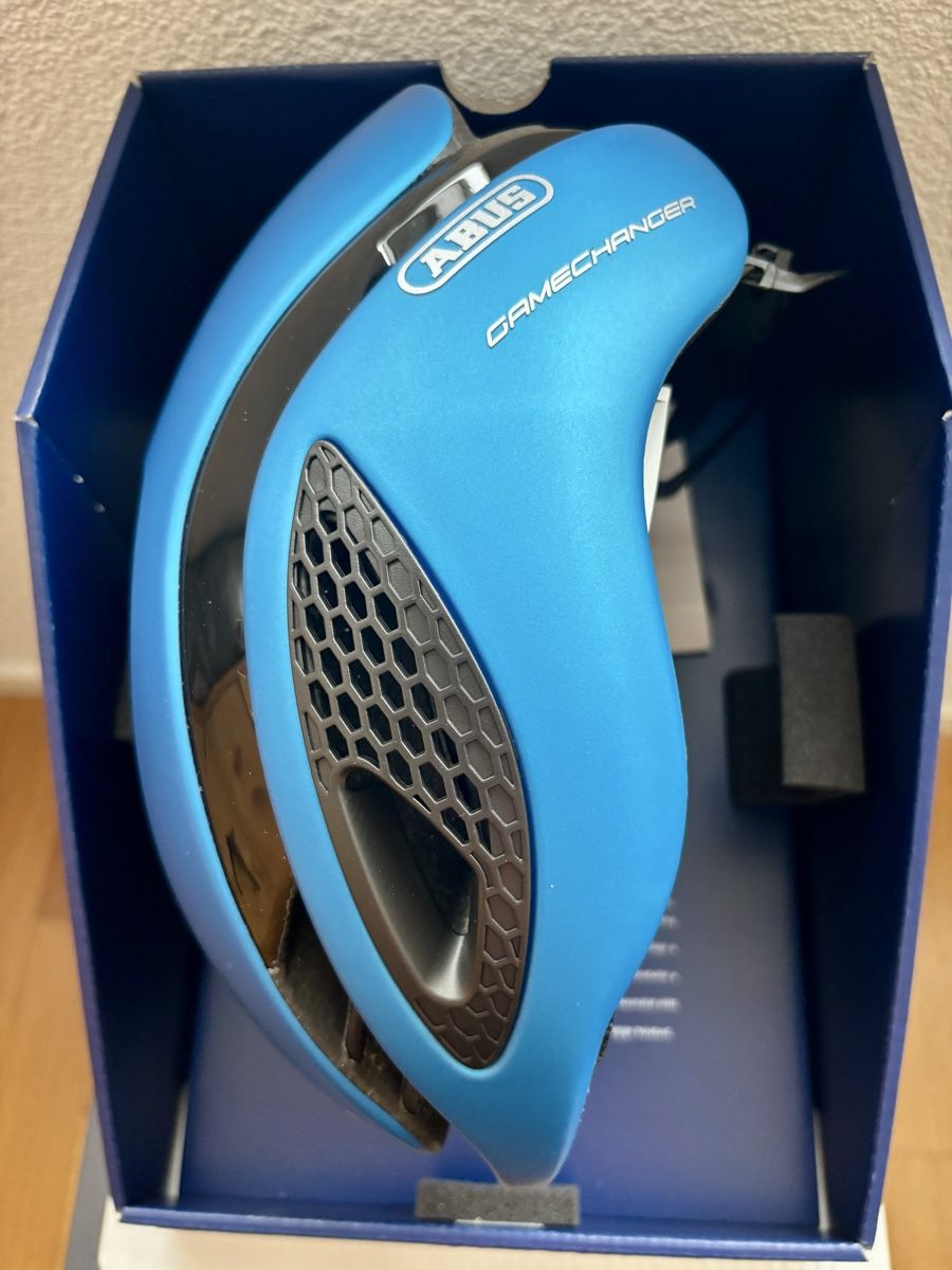 Abus Caschi: ABUS Gamechanger Rennradhelm blau – Nuovo e nell'imballaggio originale da Herzogenbuchsee venduto da bir_52nf 4