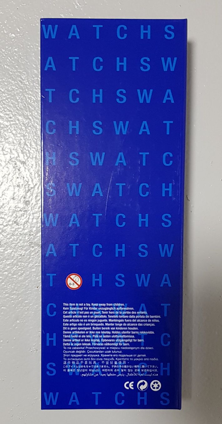 Swatch Orologi: Uhr Swatch FLIPPED OUT SUFZ101 Neu 2003 – Nuovo e nell'imballaggio originale da Bremblens venduto da Storetech 2