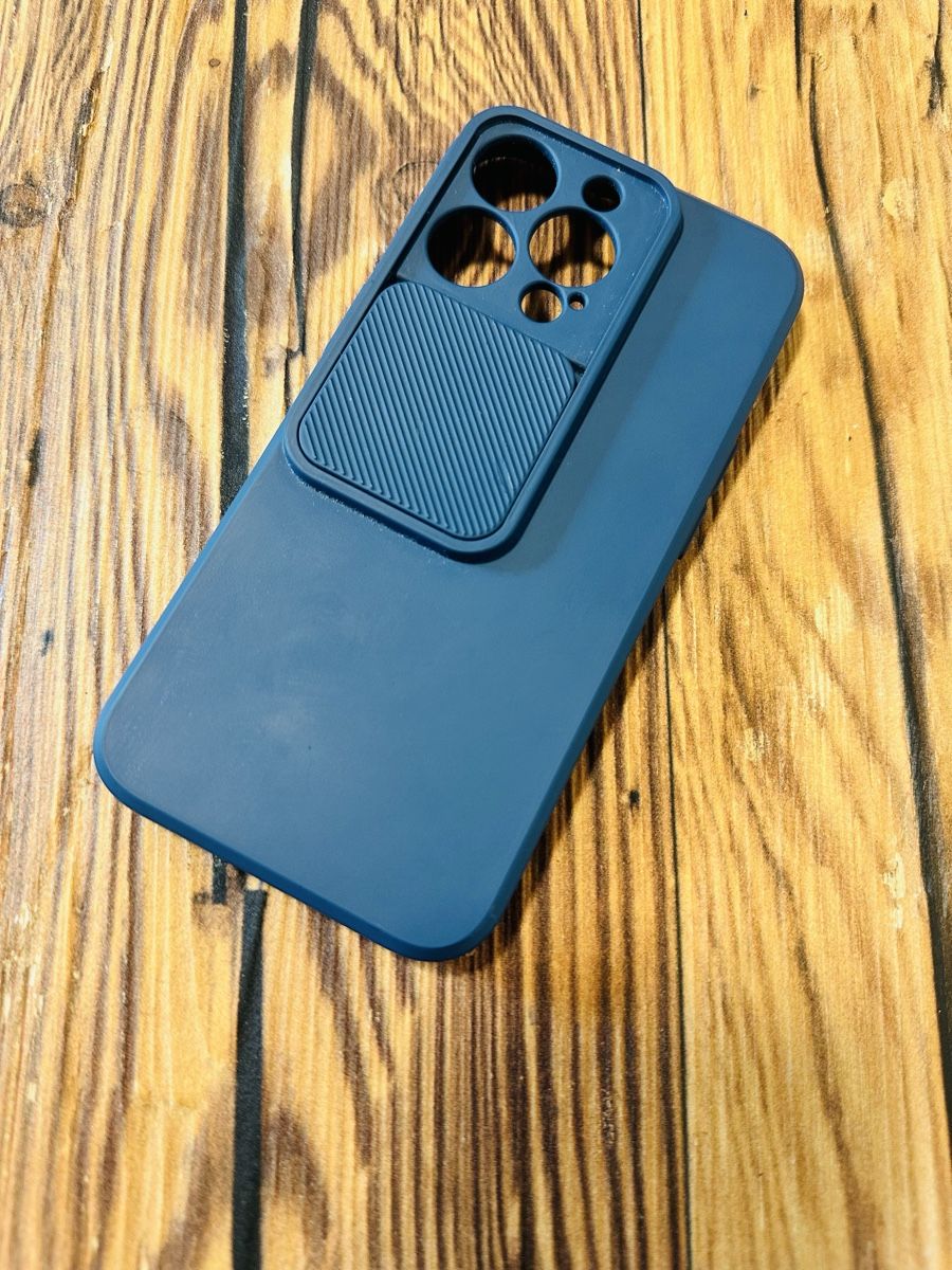 Apple Covers & Schutzfolien: iPhone 13 Pro Schutzhülle blau mit Schiebefenster neu – Neu (gemäss Beschreibung) aus Scuol von onf_rlc6