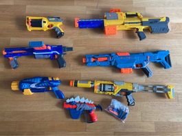 Nerf Gun Sammlung - Ideal f. wilde Sommer Schlachten!💥🔫...
