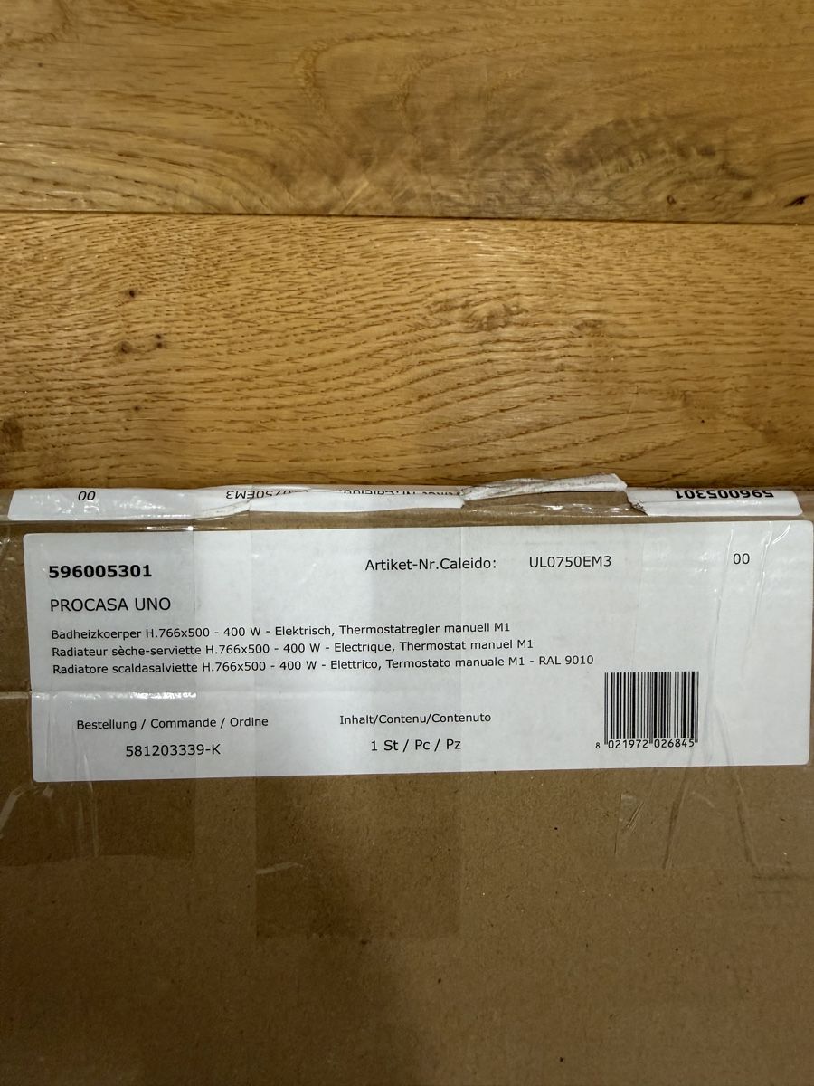 Heizgeräte: Caleido Elektrische Badheizkörper  – Neu und originalverpackt aus Amriswil von deluxe_bad 6