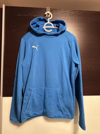 Puma Sport Hoodie Gr. S, Herren blau
