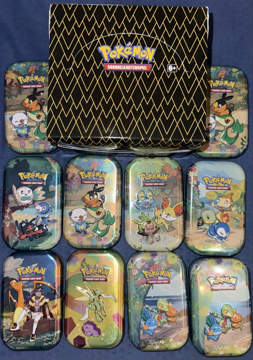 Pokémon Sammelbilder & Trading cards: Pokemon Mini Tins inkl. Display (Leer/Empty) Ab 1.- – Neu (gemäss Beschreibung) aus Bern von Ludixii