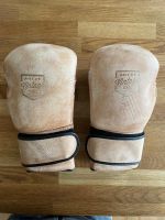 1 Paar echt Leder-Boxhandschuhe, 12 Oz