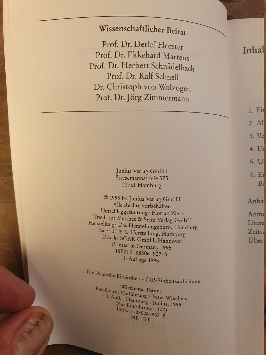 Bücher: Bataille - Peter Wiechsen – Gebraucht aus Zürich von loosebone 2