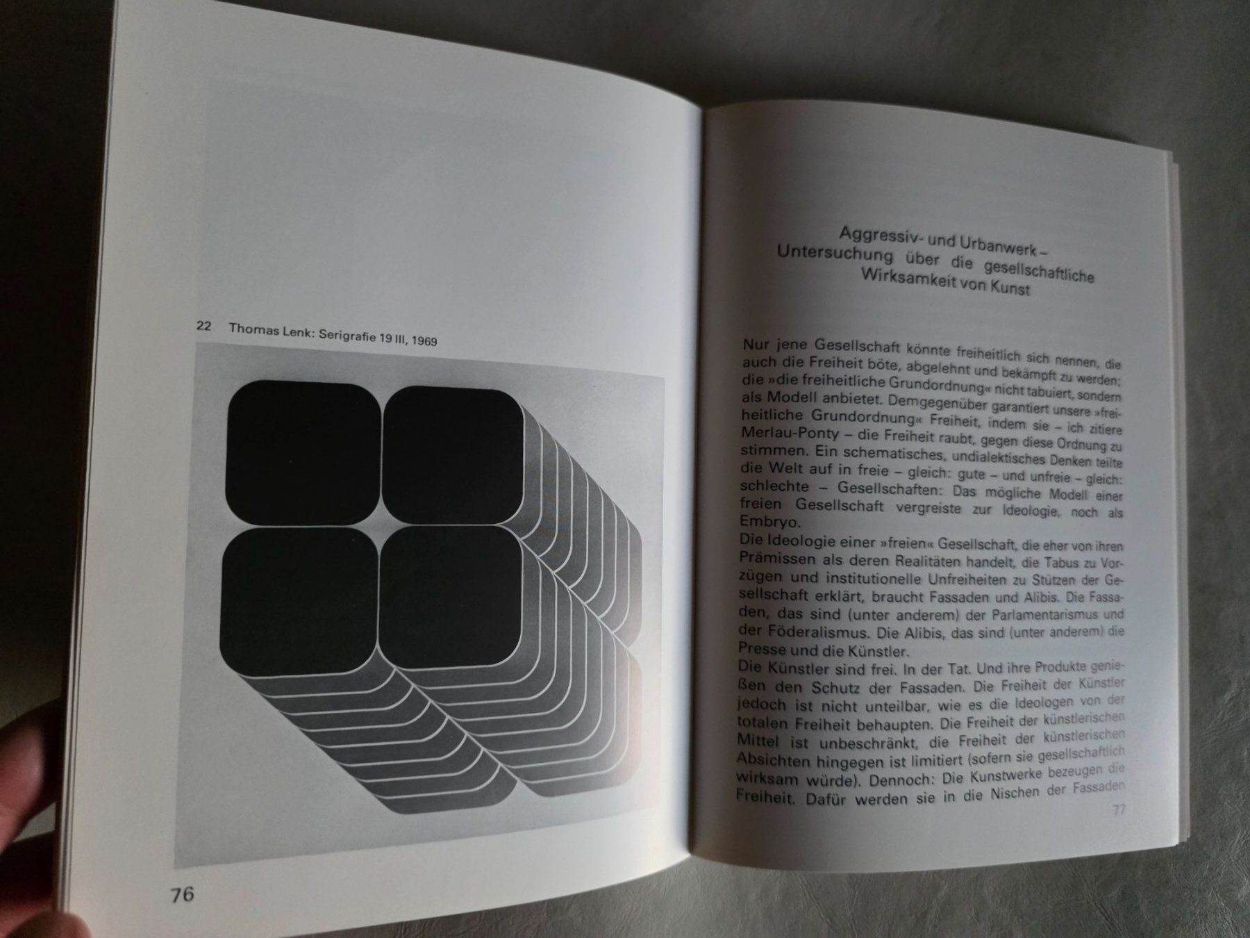 Libri: Thomas Lenk- Texte - Edition über moderne Kunst - – Usato da Walterswil BE venduto da Lonitti 2