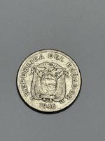 Belle pièce 1 Sucre Ecuador 1946, bon état pour collection.