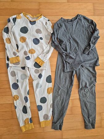 2 lange Pyjama 122/128 H&M