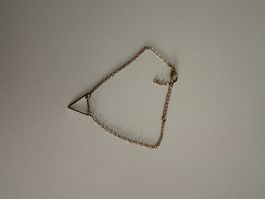 Armband golden mit Dreieck