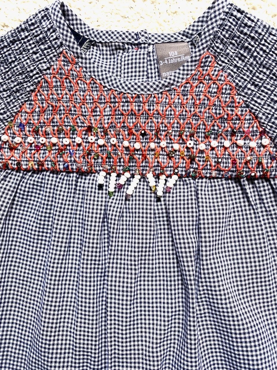 Camicette, T-shirt & Top: Süsse Bluse Gr. 104 mit Glitzersteinchen – Nuovo (secondo la descrizione) da Uster venduto da ros_pym8 1