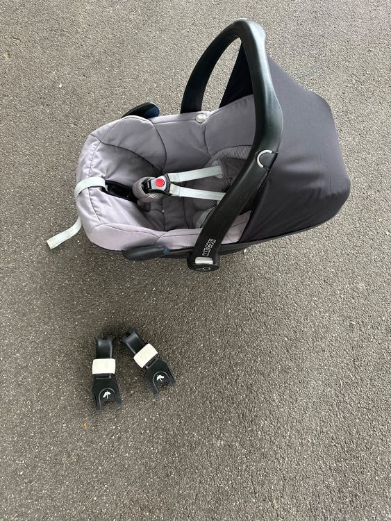Babyschale maxi cosi pebble + Adapter für Bugaboowagen Kaufen auf Ricardo