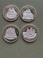 4x 1 Unze Silber .999 die letzten Windjammer