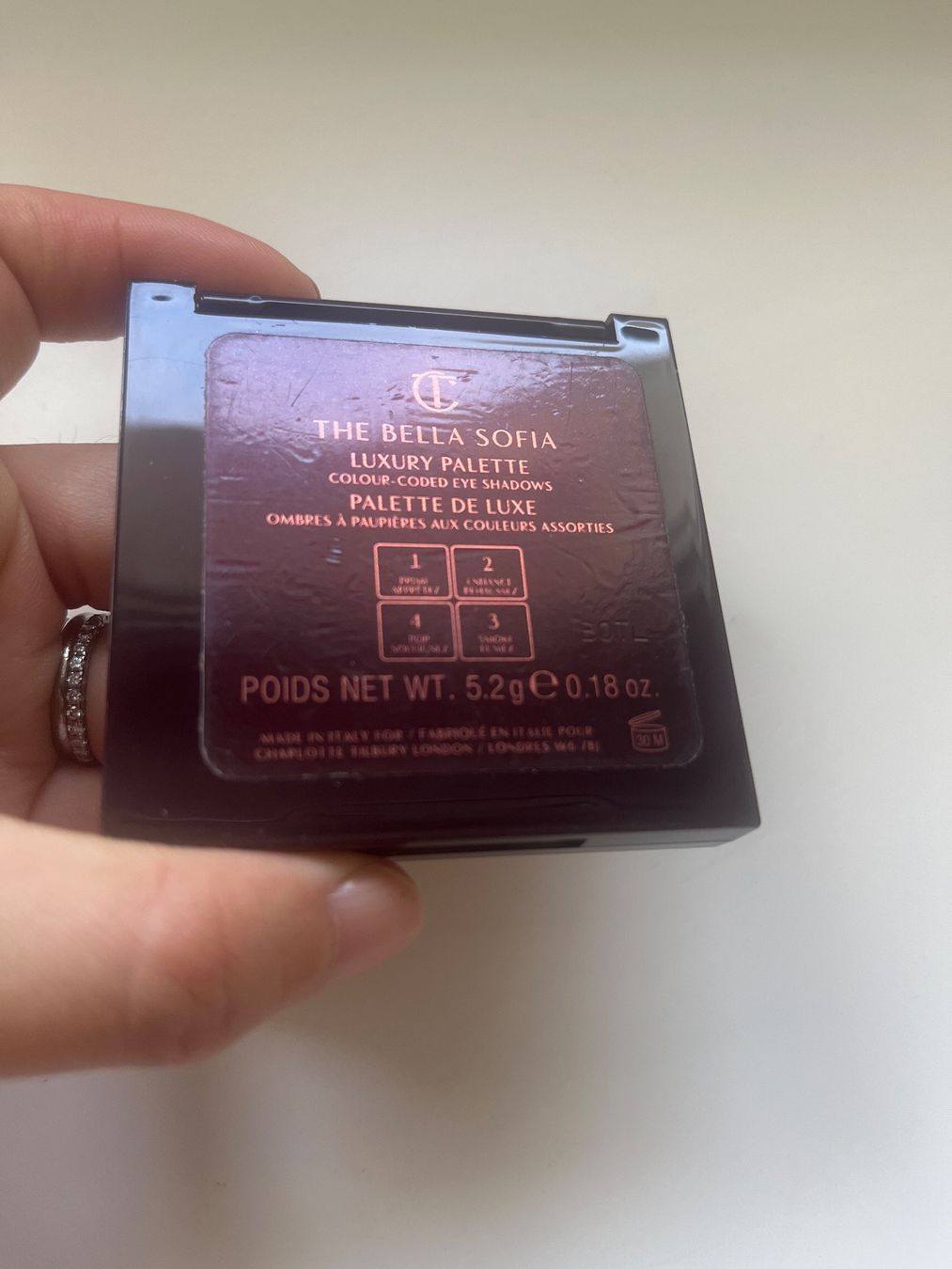 Charlotte Tilbury Make-up: Charlotte Tilbury Eyeshadow Palette The Bella Sofia – Usato da Esslingen venduto da NebulaPine 2