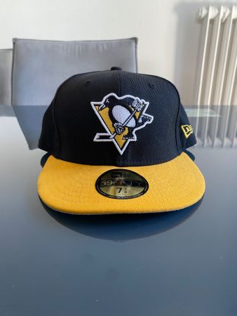New Era Pittsburgh Penguins Cap, Grösse 7 1/8