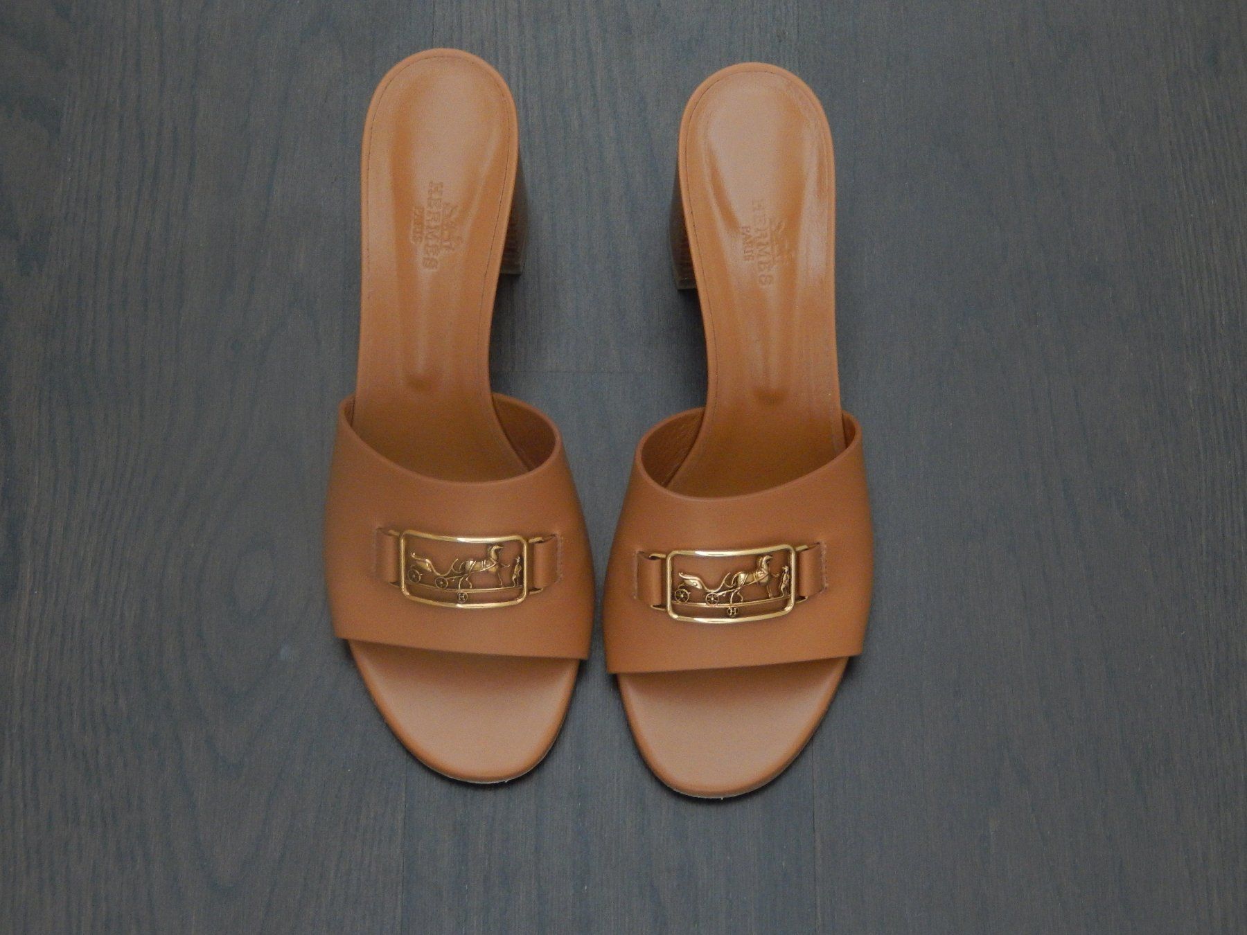 Hermès Scarpe da donna: Orig. HERMES Mules Bastille Gr. 38,5 – Usato da Tuggen venduto da vivira 6