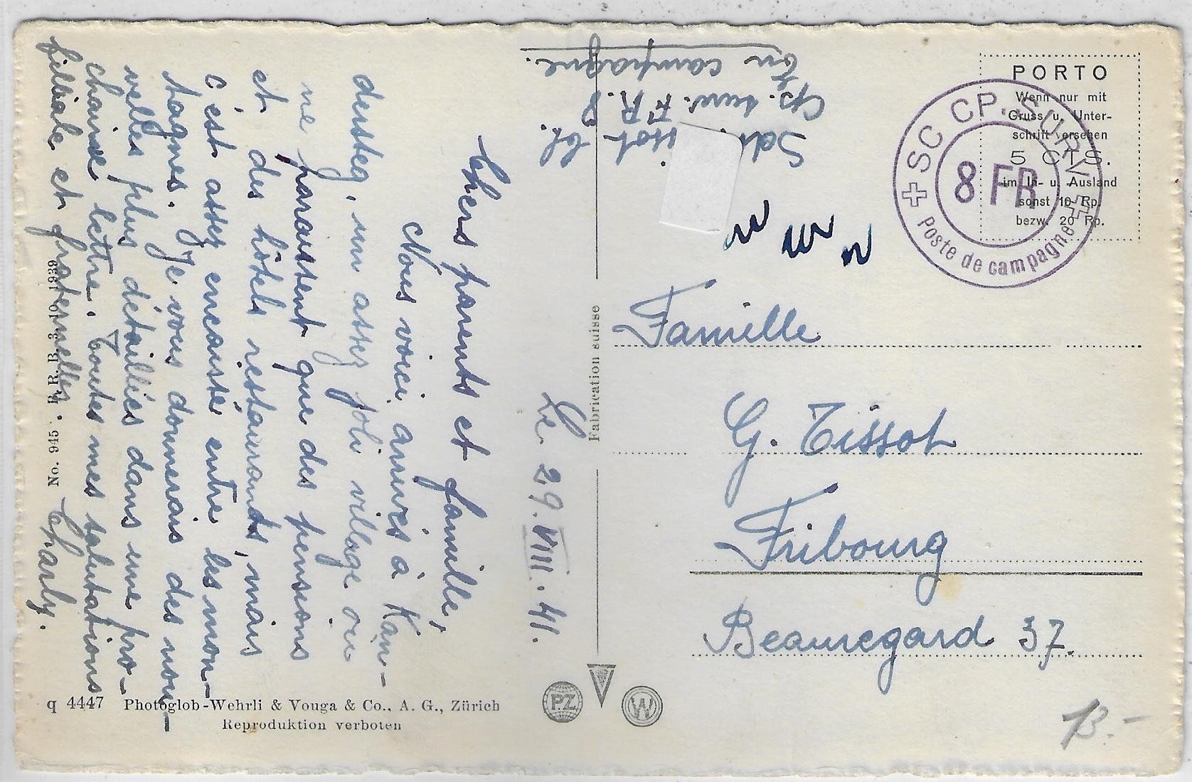 Cartes postales: Kandersteg - Generalansicht – D'occasion à Ettingen par Kartenplanet 1