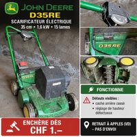 John Deere D35RE – Scarificateur électrique 1,6 kW – ENCHÈRE
