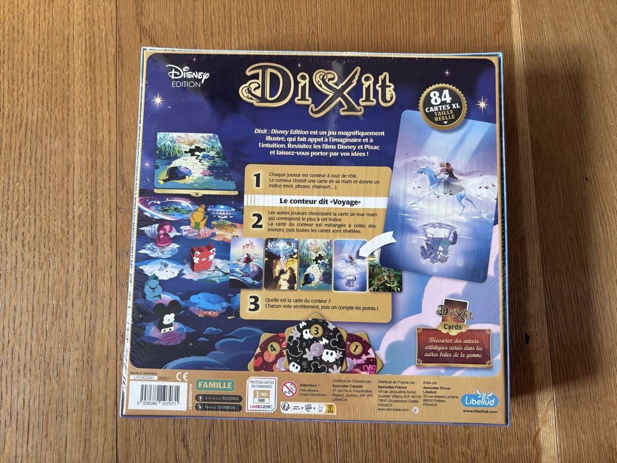 Disney Spiele: Dixit Disney Français, neuf – Neu und originalverpackt aus Würenlos von Ashley24 1