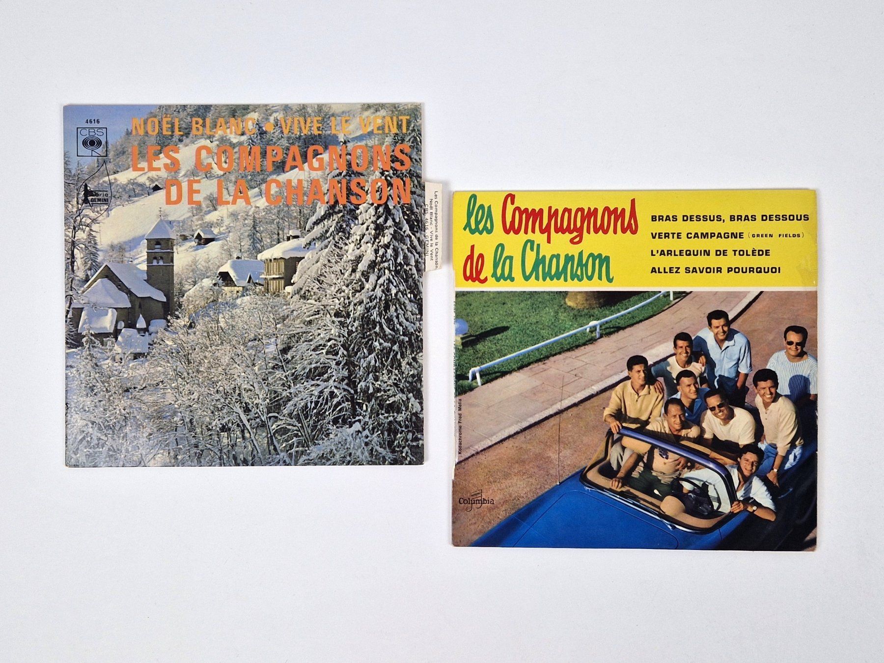 Dischi in vinile: Les Compagnons de la Chanson 2x Vinyl 7" Sammlung – Usato da Basel venduto da Restwert_Basel