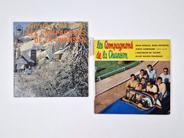 Les Compagnons de la Chanson 2x Vinyl 7" Sammlung