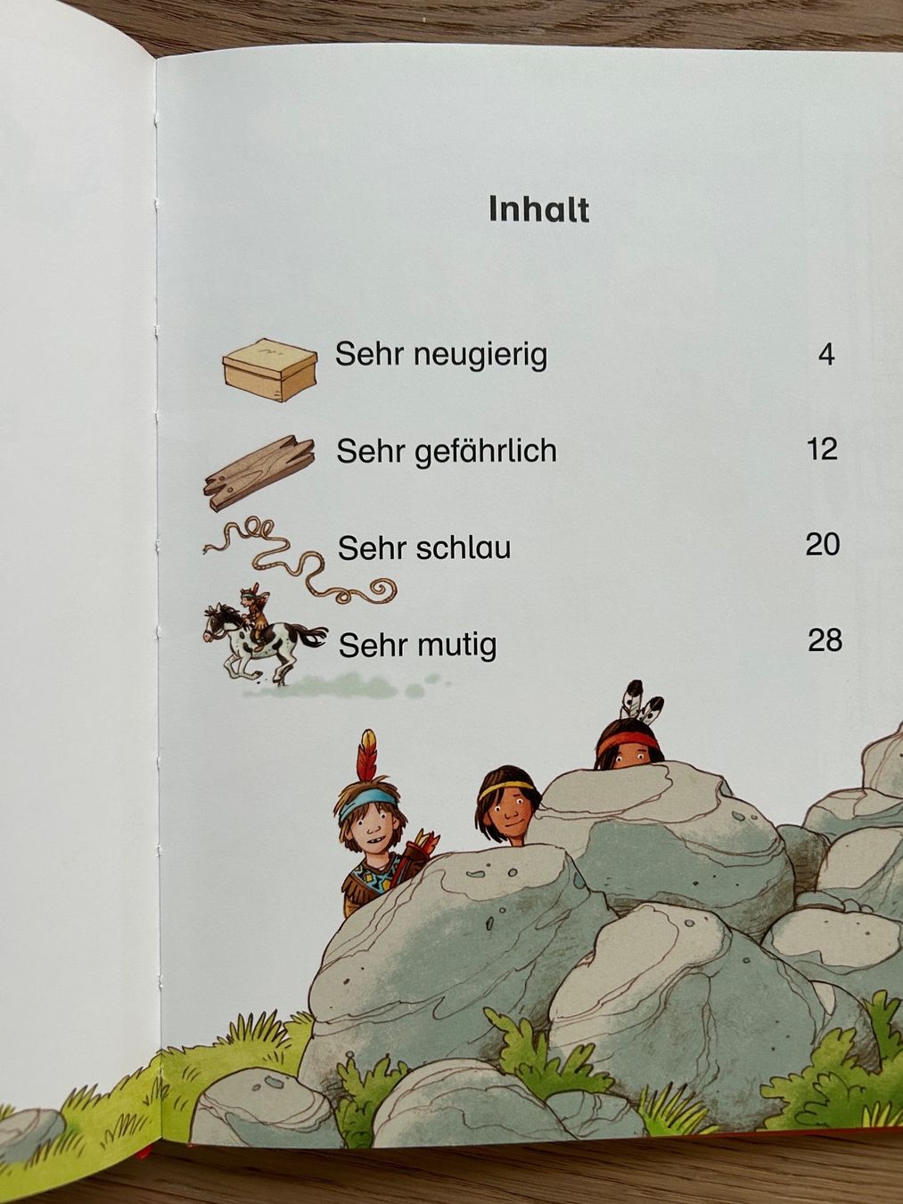 Libri: Leserabe - Ben bei den Indianern – Usato da Zürich venduto da Aez.01 2