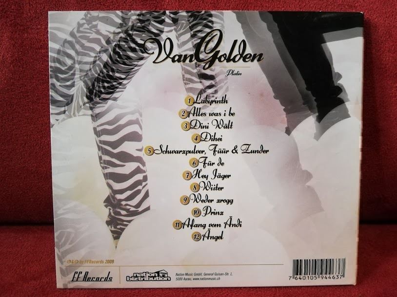 CD: Van Golden - Platin (vergriffene CD) – Usato da Zofingen venduto da noise123 2