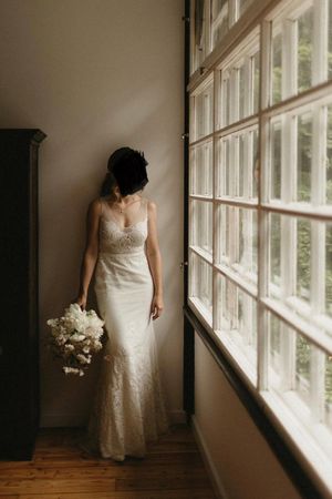 Hochzeitskleid von Designerin Anna Kara