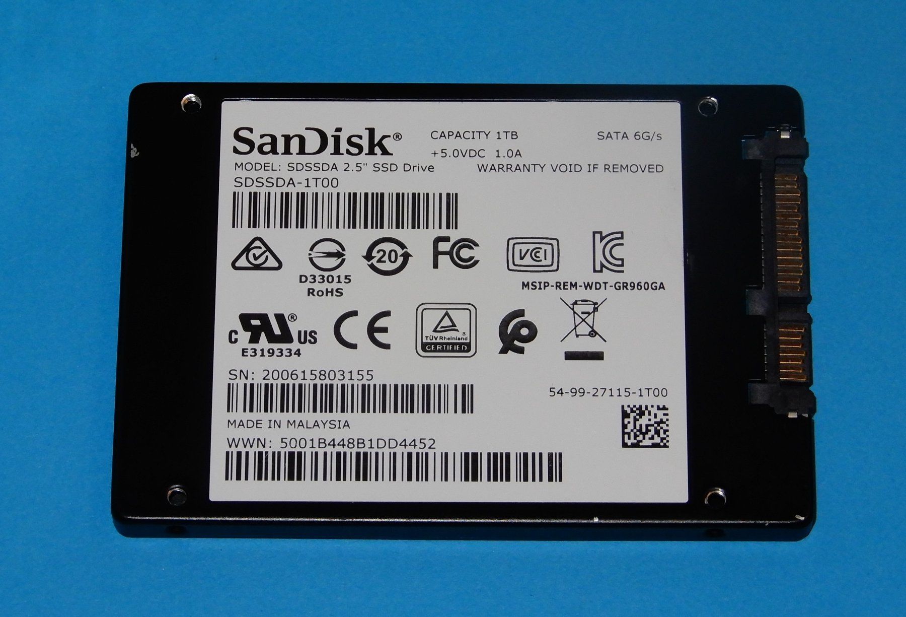 Sandisk Disques durs: SanDisk SSD   1 TB – D'occasion à Bern par compischop 2
