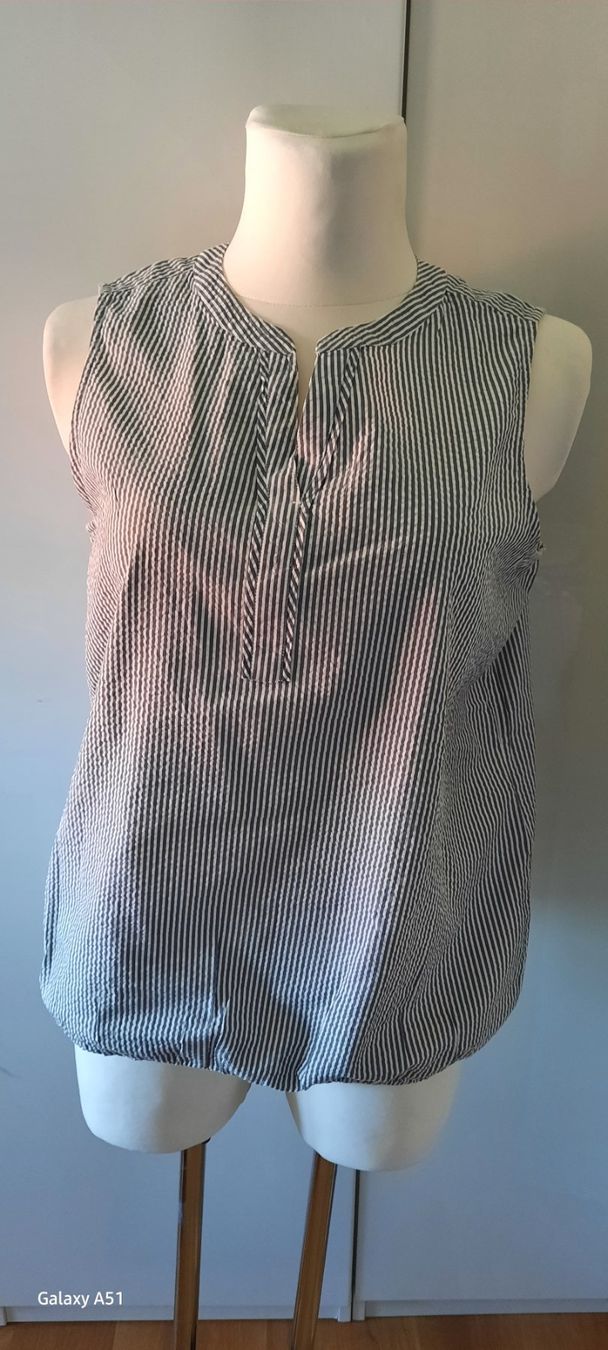 Cecil Camicette: ***CECIL*** Blusenshirt grau-weiss gestreift Gr. L – Nuovo (secondo la descrizione) da Wädenswil venduto da H2H_Secondhandshop 1