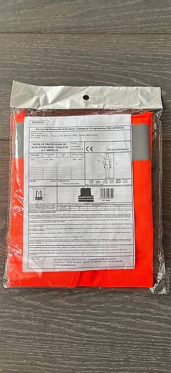 Gilet & Giacche: Sicherheits/-Leuchtweste/-Gillet Orange NEU – Usato da Hünenberg venduto da Betsch1 1