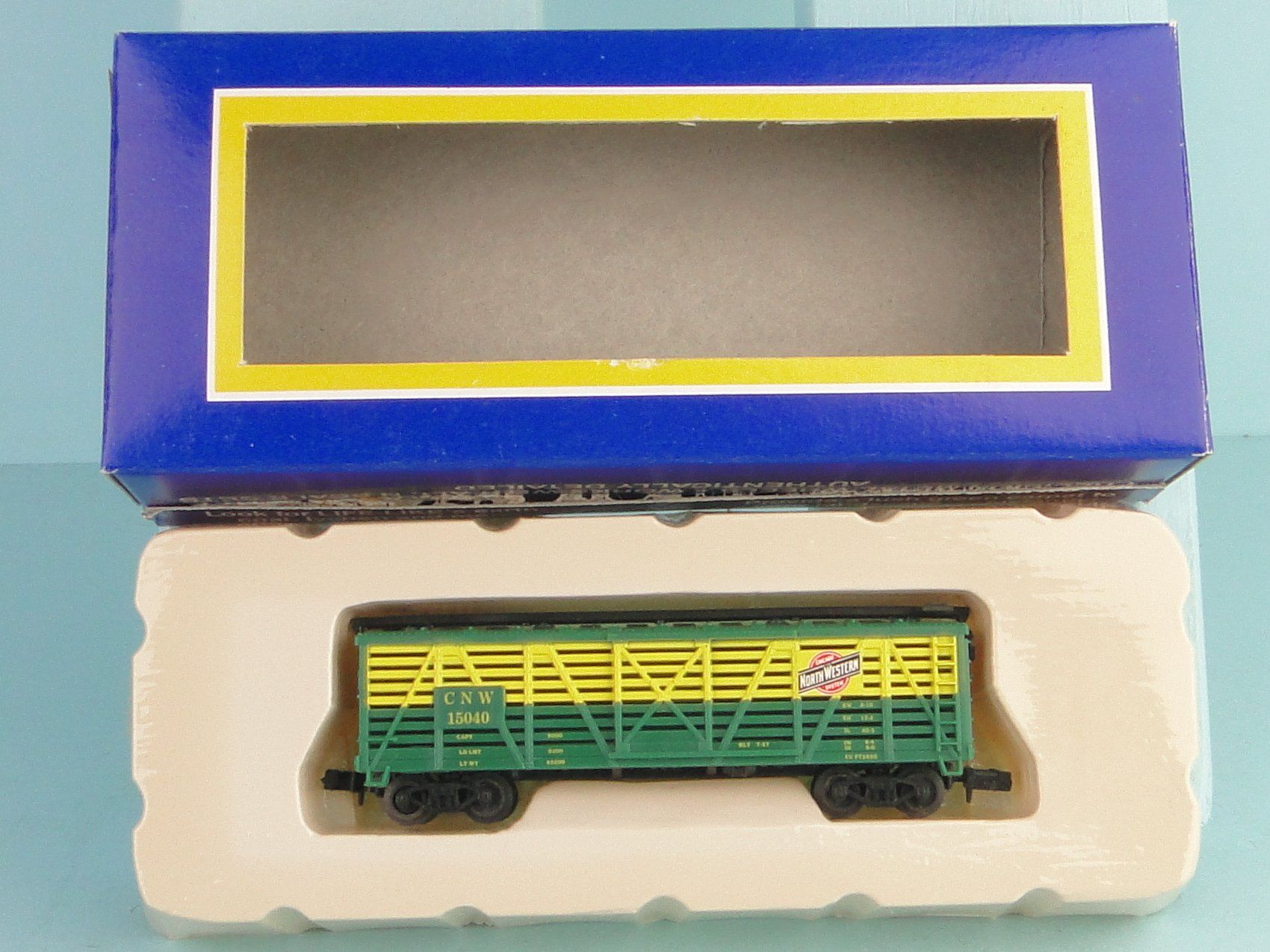 Modellini di ferrovie: Life-Like Spur N Cattle CNW – Usato da Bülach venduto da Albitrain 3