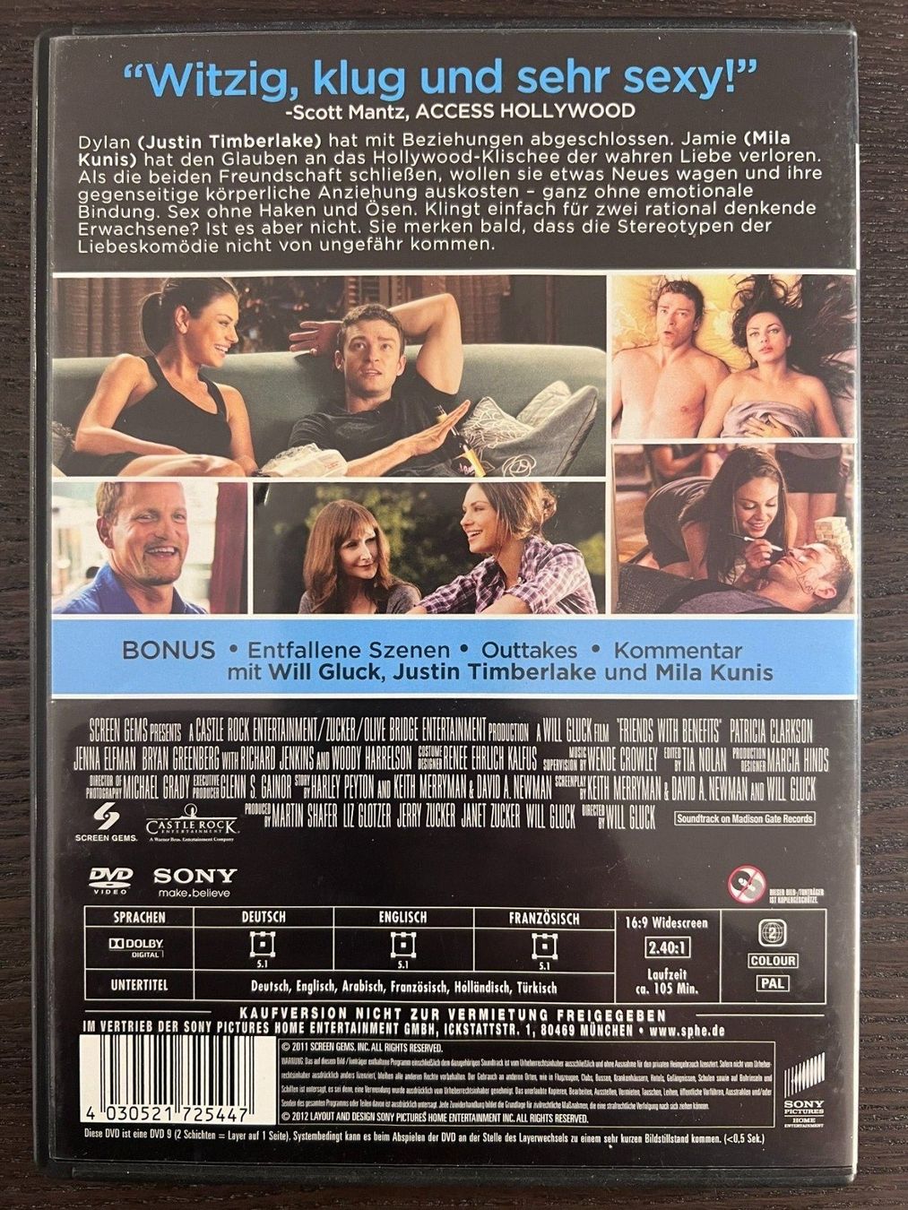 Tutti i DVDs: Freunde mit gewissen Vorzügen – Usato da Zürich venduto da FilmFreunde 1