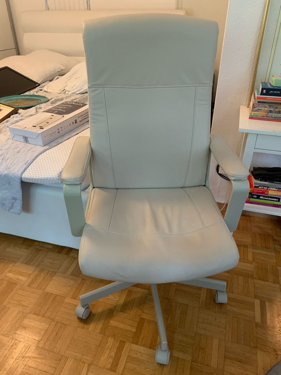 Ikea Fauteuils: IKEA MILLBERGET white office chair  – D'occasion à Zürich par mag_r62k