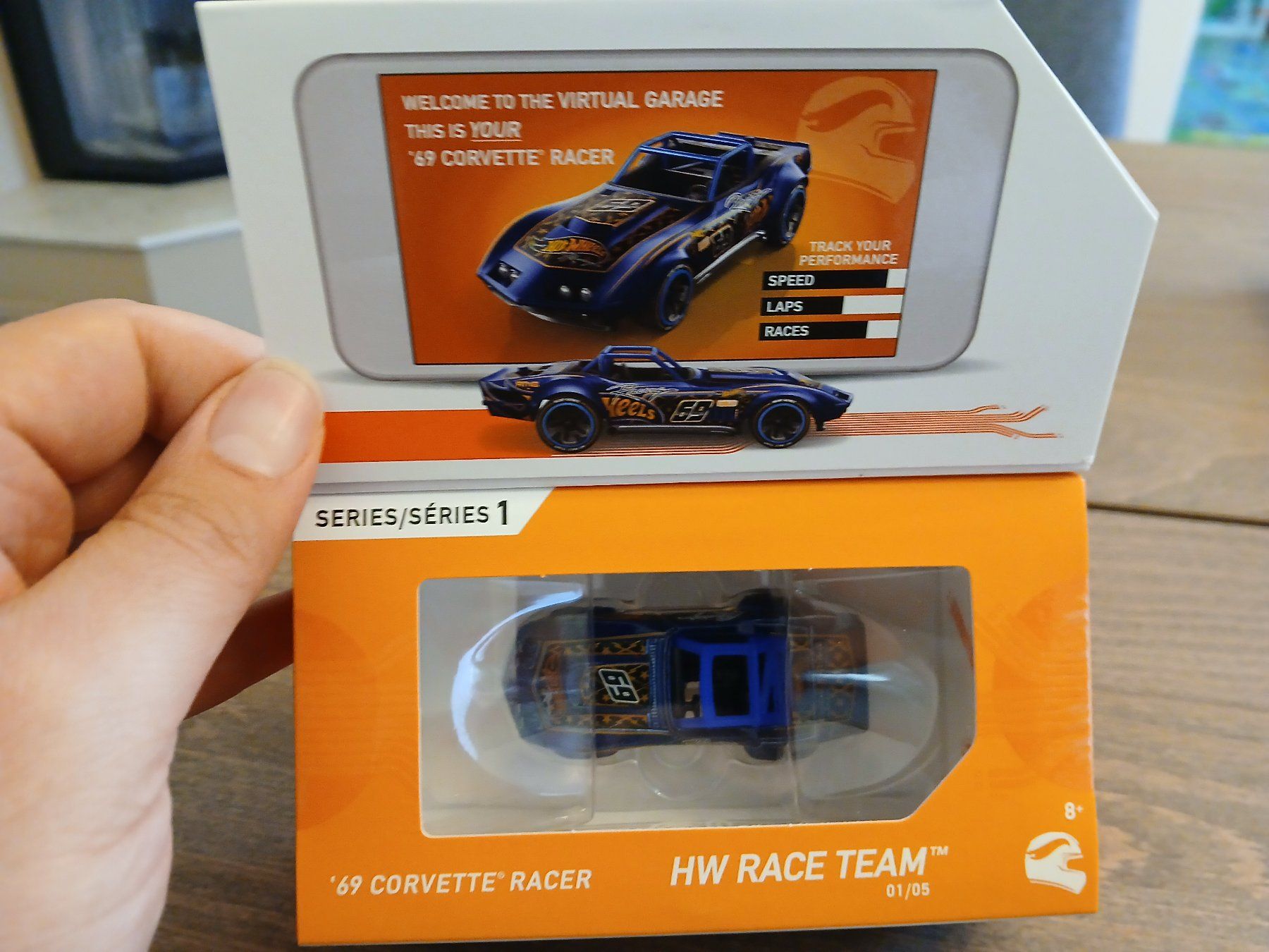 Hot Wheels Modellini d'auto: 1969 Chevrolet Corvette Racer – Nuovo e nell'imballaggio originale da Wiedlisbach venduto da Pontiacman93 1