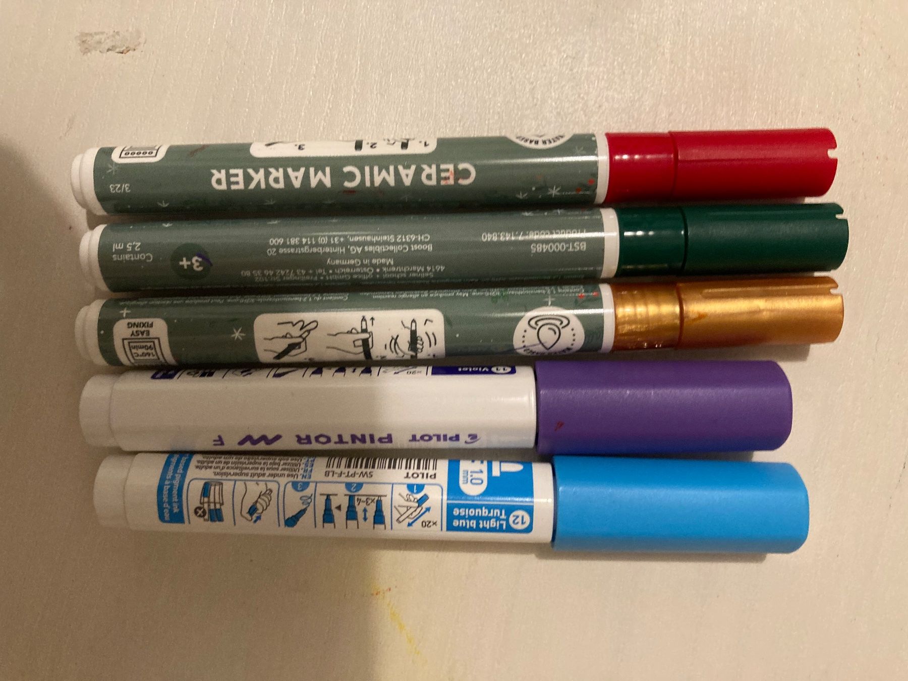 Stifte & Marker: Porzelan Stiften – Neu (gemäss Beschreibung) aus Bülach von Stellina72