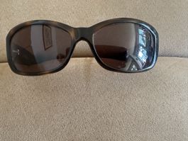 Occhiali da sole Bvlgari 8005-B tartarugati con strass
