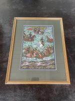 Tableau Ancien Tissu Persan