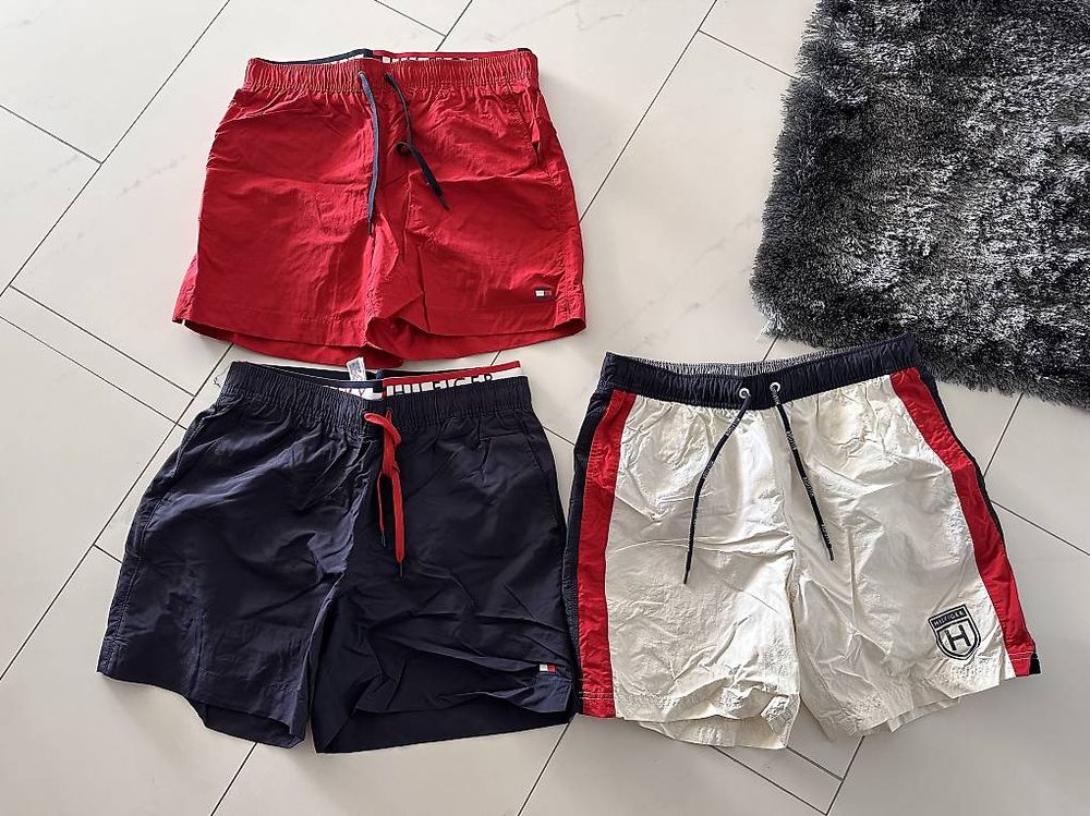 3x Tommy Hilfiger Badeshorts (neu) Gr. M 1
