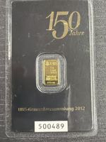UBS Goldbarren 1g Kinebar 999.9 Generalversammlung 2012
