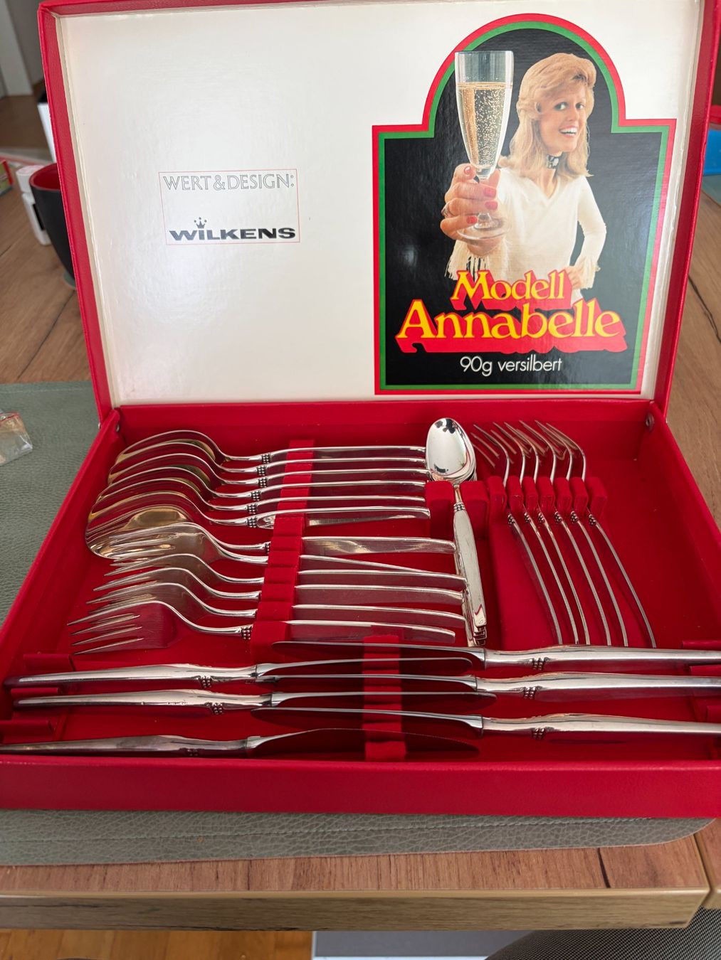 Set di posate: Besteck Set Silber 90er – Usato da Hochdorf venduto da seebanane