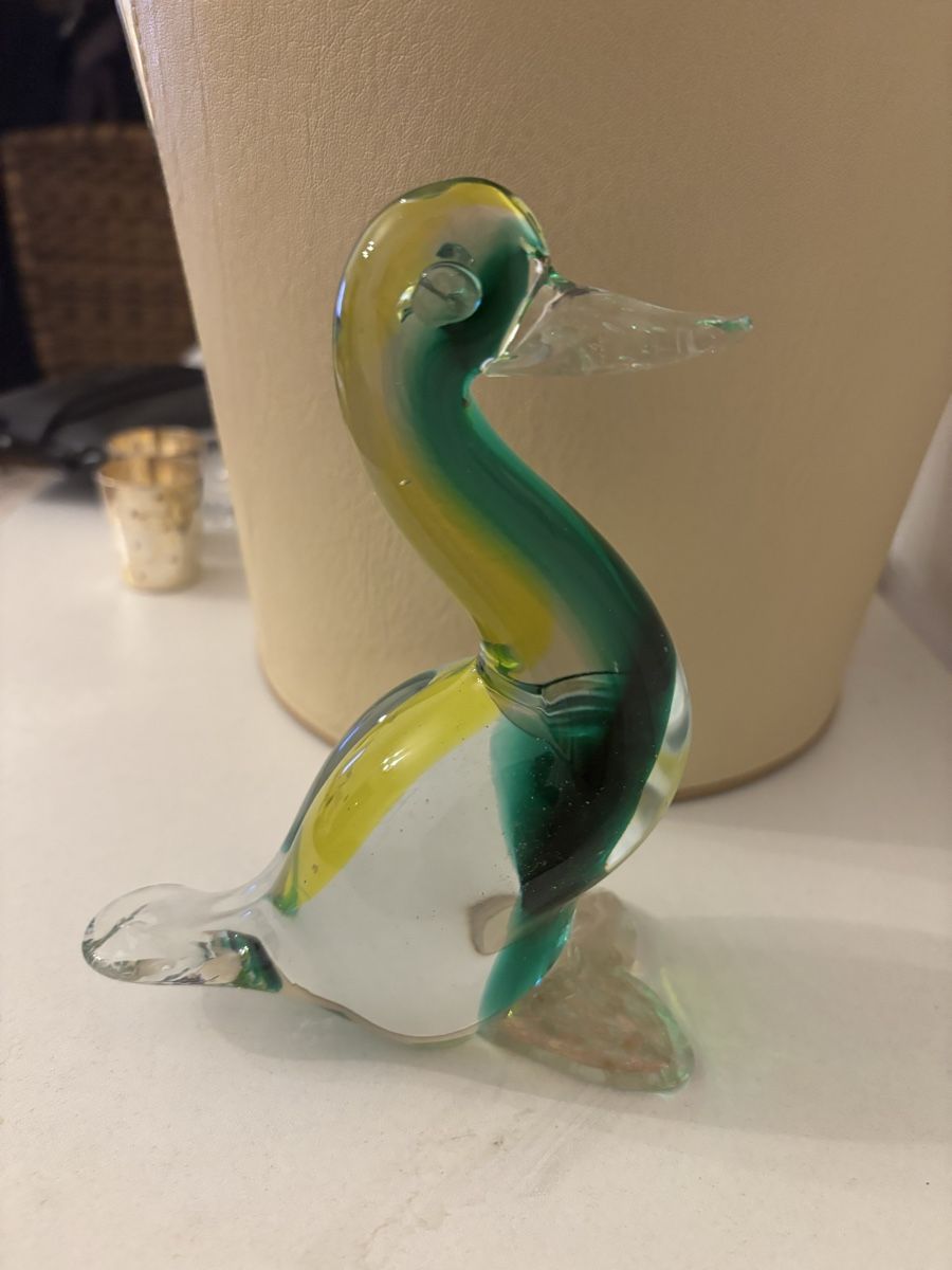 Murano Statuette: Canard en verre soufflé Murano déco – Nuovo (secondo la descrizione) da Genève venduto da ati_tj8f 4