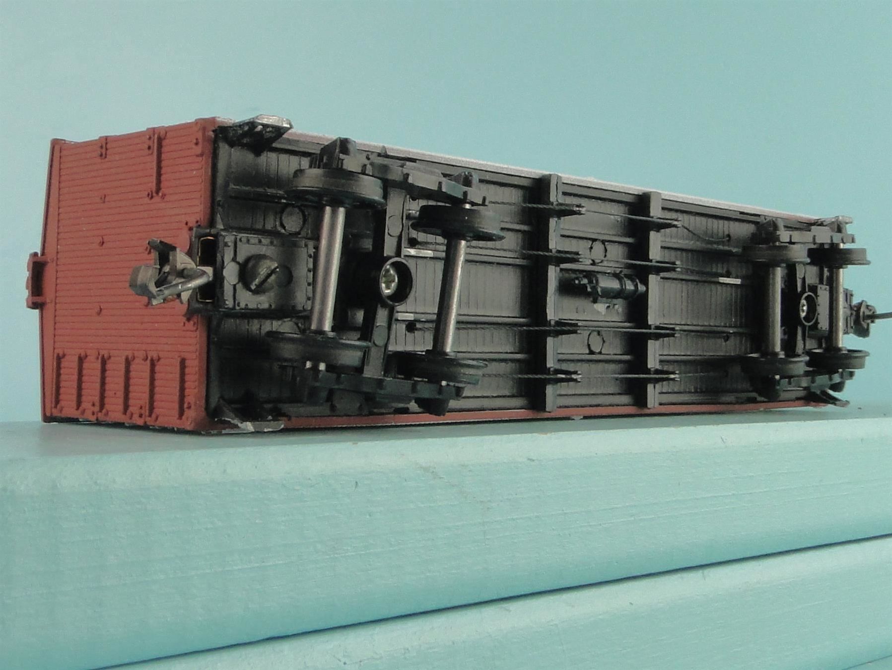 Modellini di ferrovie: Roundhouse 3147 Ginger Beer, Kadee – Usato da Bülach venduto da cann11 1
