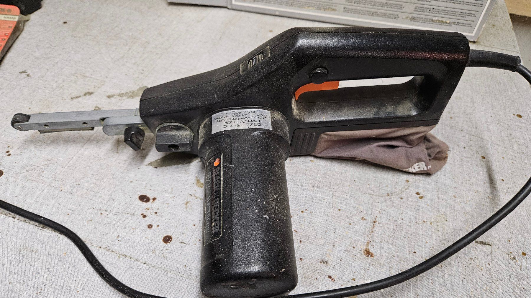 Schleifen & Polieren: Elektrofeile Black & Decker BD292E gebraucht – Gebraucht aus Suhr von Jensdetlef 1