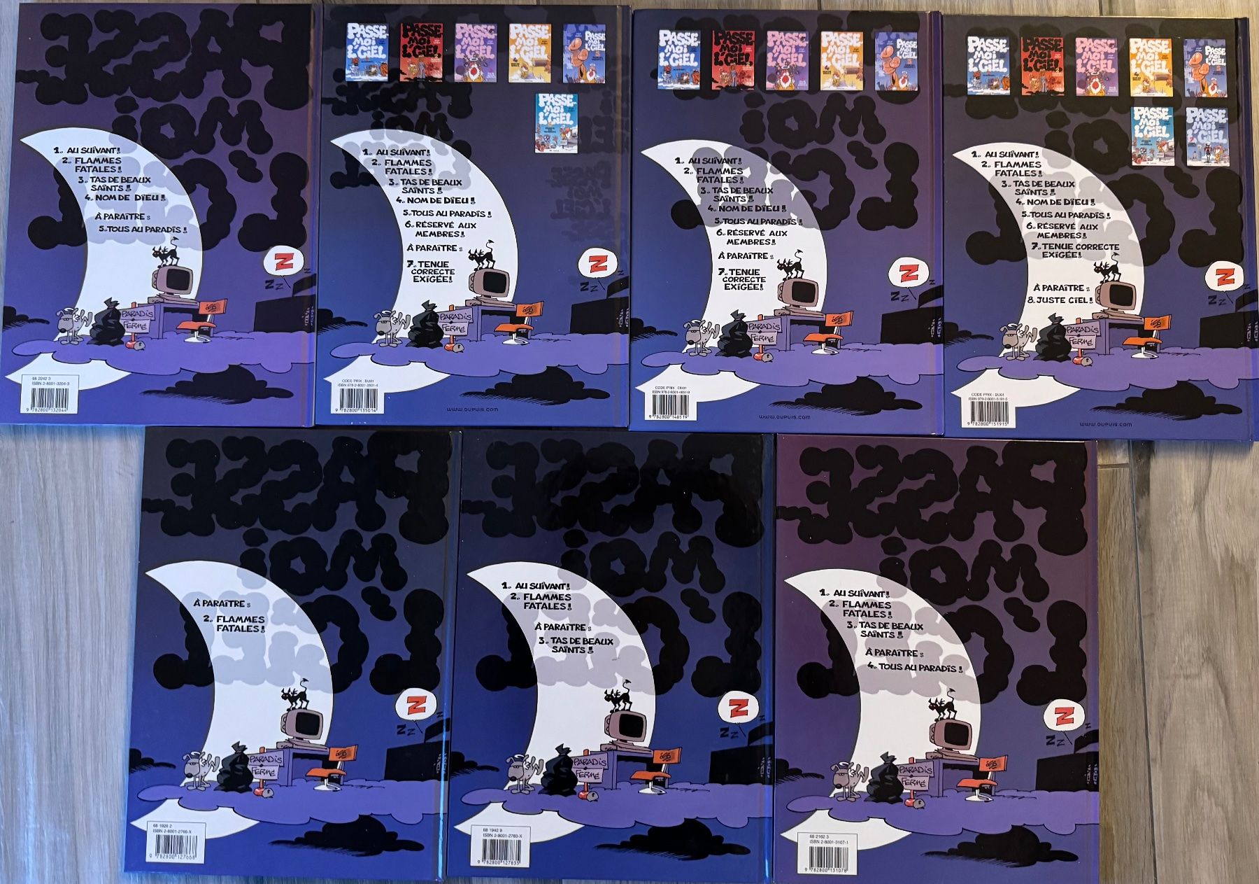 Fumetti: Passe-moi le ciel - 7 albums – Nuovo (secondo la descrizione) da Geneveys-Coffrane venduto da Momoali 1