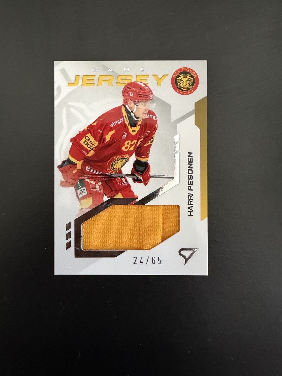 Sportzoo Carte collezionabili: Harri Pesonen Game Jersey 24/65 – Nuovo (secondo la descrizione) da Wahlen b. Laufen venduto da mber96
