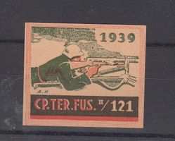 Territorial-Truppen 118/2* Cp.ter.II/121 Kat.30.-